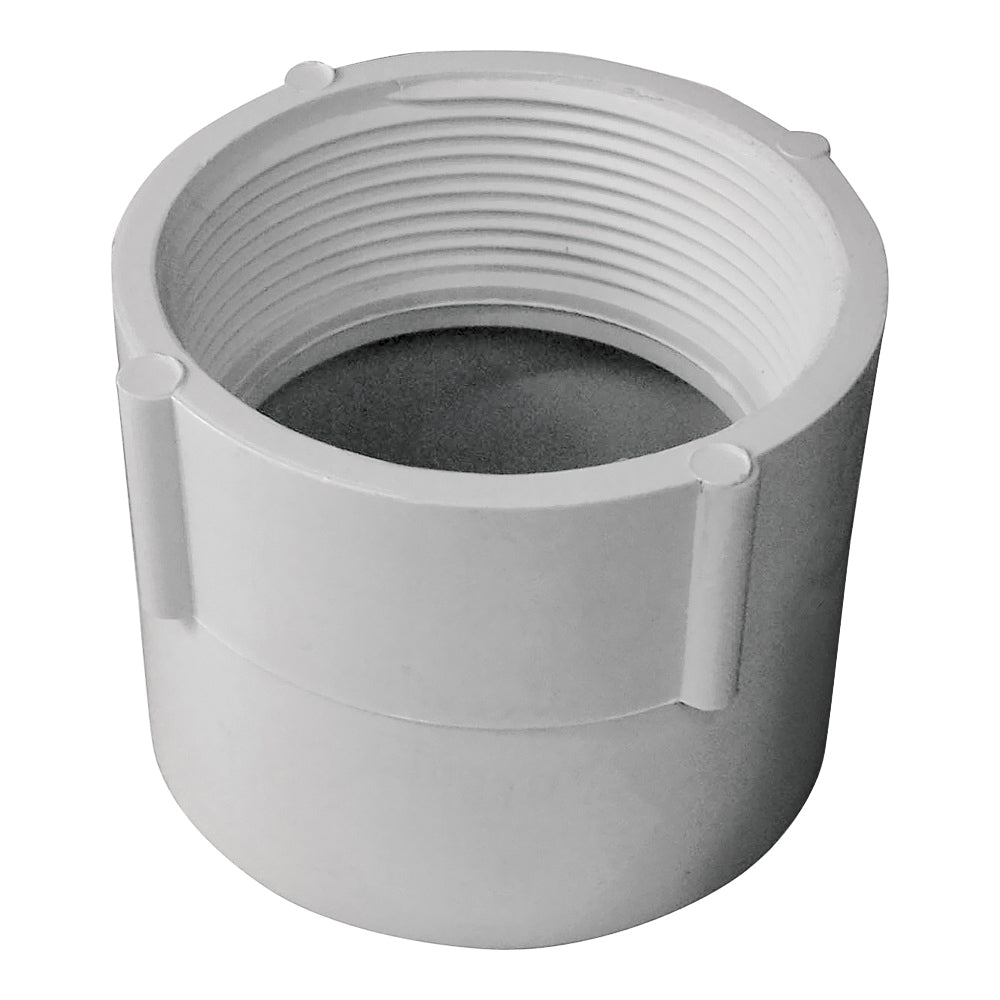 GENOVA 700 Series 70330 Pipe Adapter, 3 in, Hub x FIP, PVC, SCH 40 Schedule