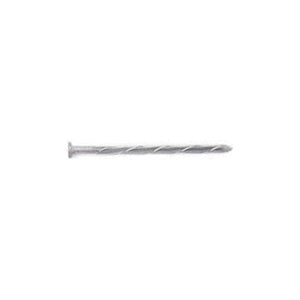 MAZE STORMGUARD T4490S050 Deck Nail, Hand Drive, 12D, 3-1/4 in L, Steel, Galvanized, Spiral Shank, 50 lb