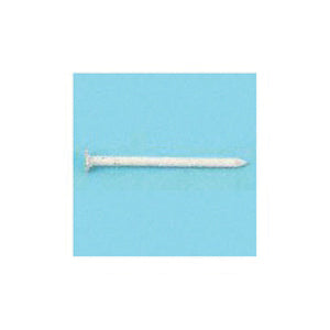 MAZE SST31128252 Finishing Nail, 3D, 1-1/4 in L, Stainless Steel, Checkered Head, Plain Shank, White, 1 lb