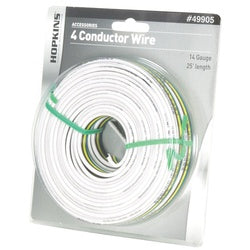 HOPKINS 49905 Bonded Wire, 14 AWG Wire, Copper Conductor, 25 ft L