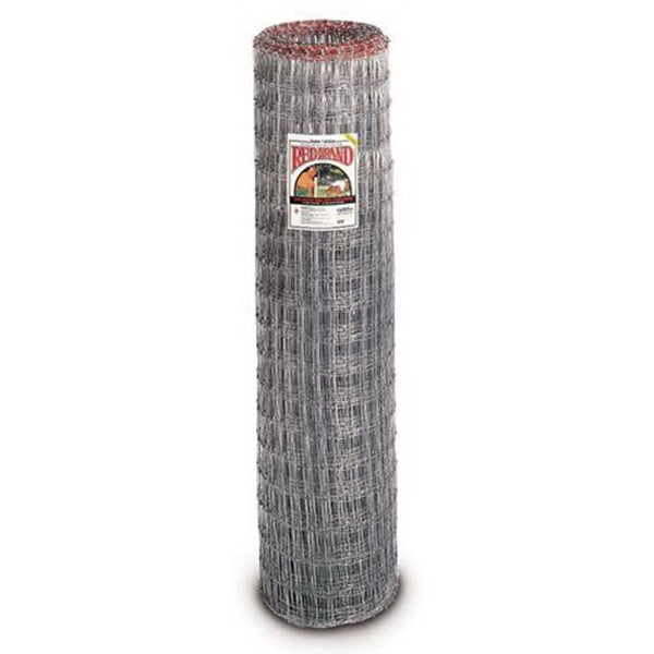 Red Brand Square Deal Tradition 70318 Horse Fence, 100 ft L, 72 in H, Non-Climb Mesh, 2 x 4 in Mesh, 12.5 ga Gauge
