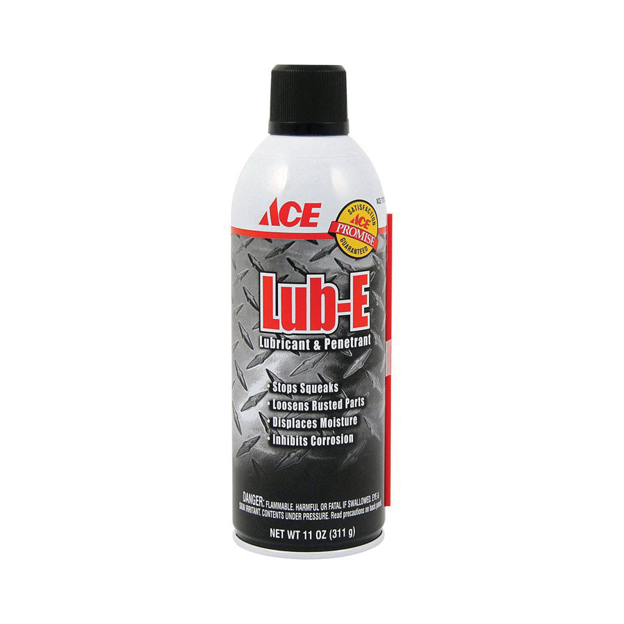 ACE Lub-E AC212 Lubricator and Penetrating Oil, 11 oz Aerosol Can, Liquid