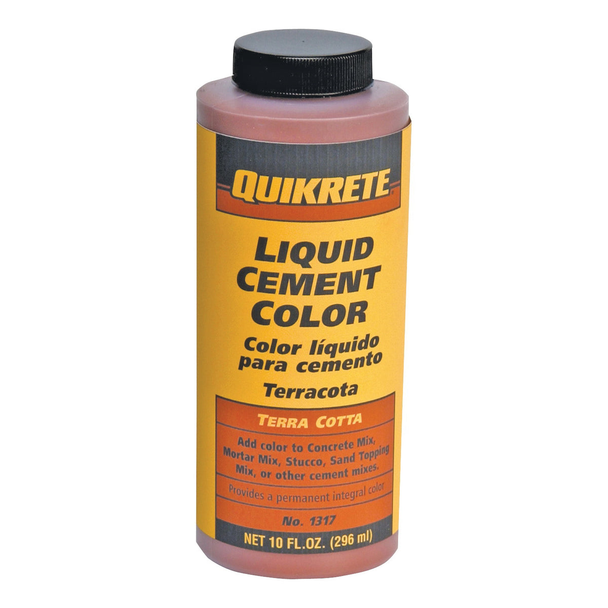 Quikrete 131704 Cement Color, Terra Cotta, Liquid, 10 oz Bottle