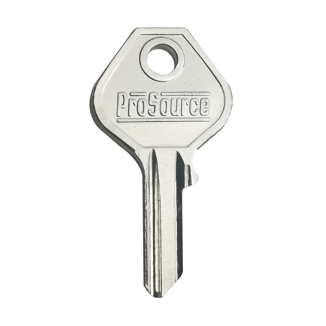 ProSource Key Blank, Brass, Nickel, For: 238-6704 20 mm Brass ProSource Padlocks