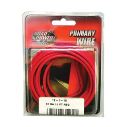 CCI 12-1-16 Primary Wire, 12 AWG Wire, Red Sheath, 11 ft L