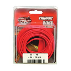 CCI 14-1-16 Primary Wire, 14 AWG Wire, Red Sheath, 17 ft L