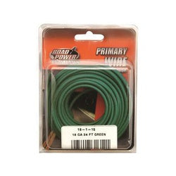 CCI 16-1-15 Primary Wire, 16 AWG Wire, Green Sheath, 24 ft L