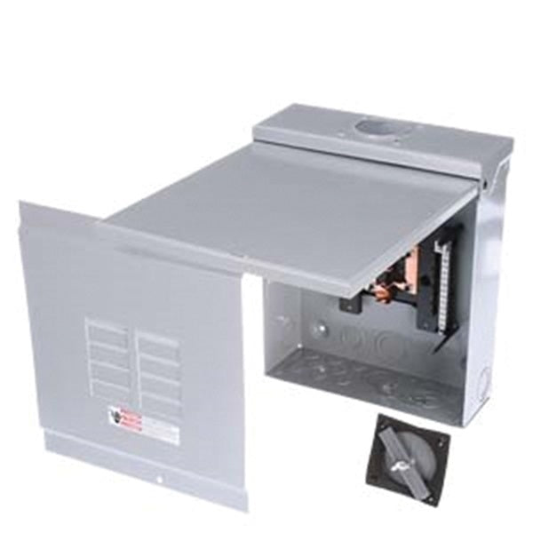 Siemens Murray E E0204ML1060SU Load Center, 60 A, 2 -Space, 4 -Circuit, Main Lug, NEMA 1 Enclosure, Gray