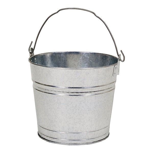 Behrens 1210GS Pail, 10 qt Capacity, Galvanized Steel