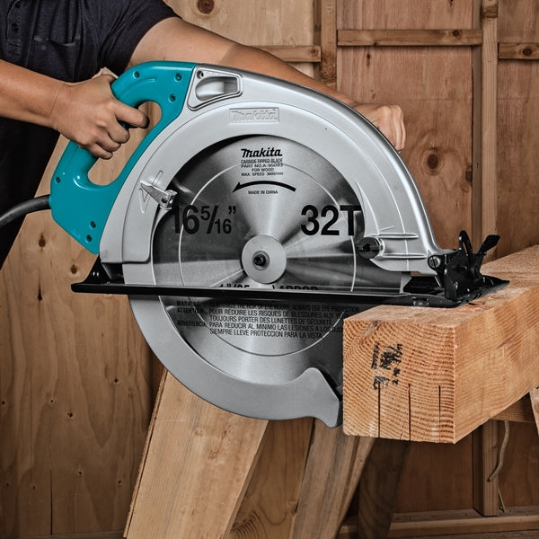 Makita 5402NA Circular Saw, 15 A, 16-5/16 in Dia Blade, 1 in Arbor, 45 deg Bevel
