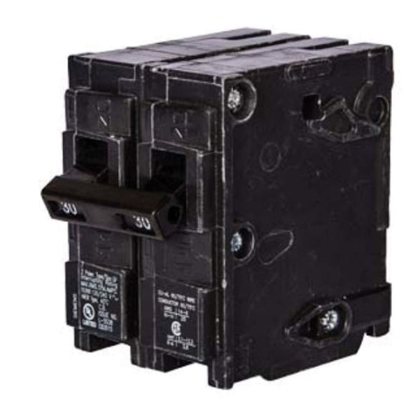 Siemens Q260 Circuit Breaker, Mini, 60 A, 2 -Pole, 120/240 V, Fixed Trip, Plug Mounting