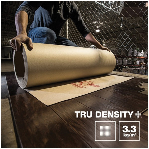 SURFACE SHIELDS BLDLS38100 Builder Board, 100 ft L, 38 in W, 45 mil Thick, Paper, Natural