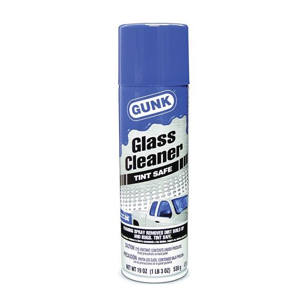 GUNK Tough TGC19 Truck Glass Cleaner, 19 oz Aerosol Can, Liquid, Amine