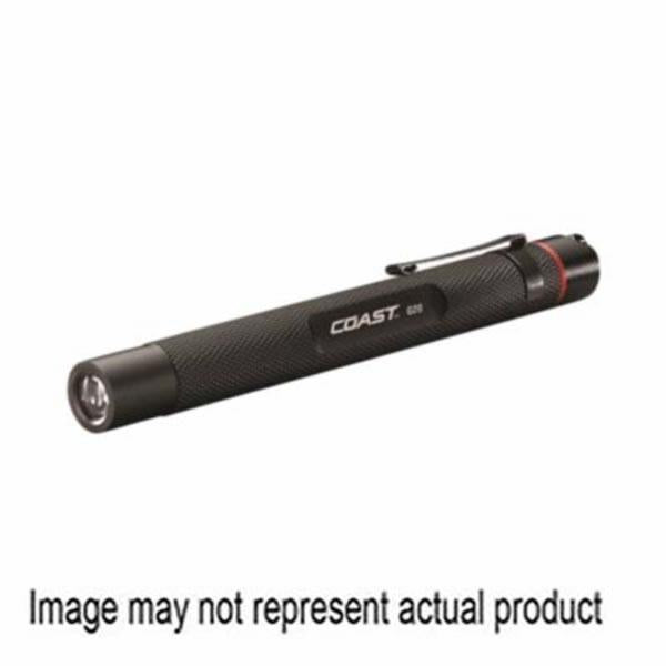 Coast TT7817CP Flashlight, AAA Battery, Alkaline Battery, LED Lamp, 36 Lumens, Inspection Beam, 22 m Beam Distance