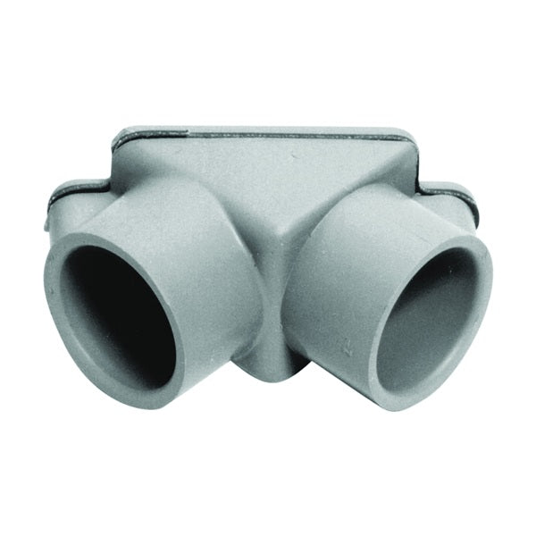 Carlon E990DER-CAR Access Pull Elbow, PVC, Gray