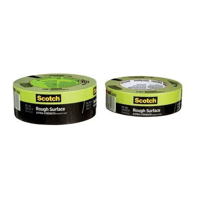 Scotch 2060 Painter's Tape, 60 yd L, 1 in W, Green