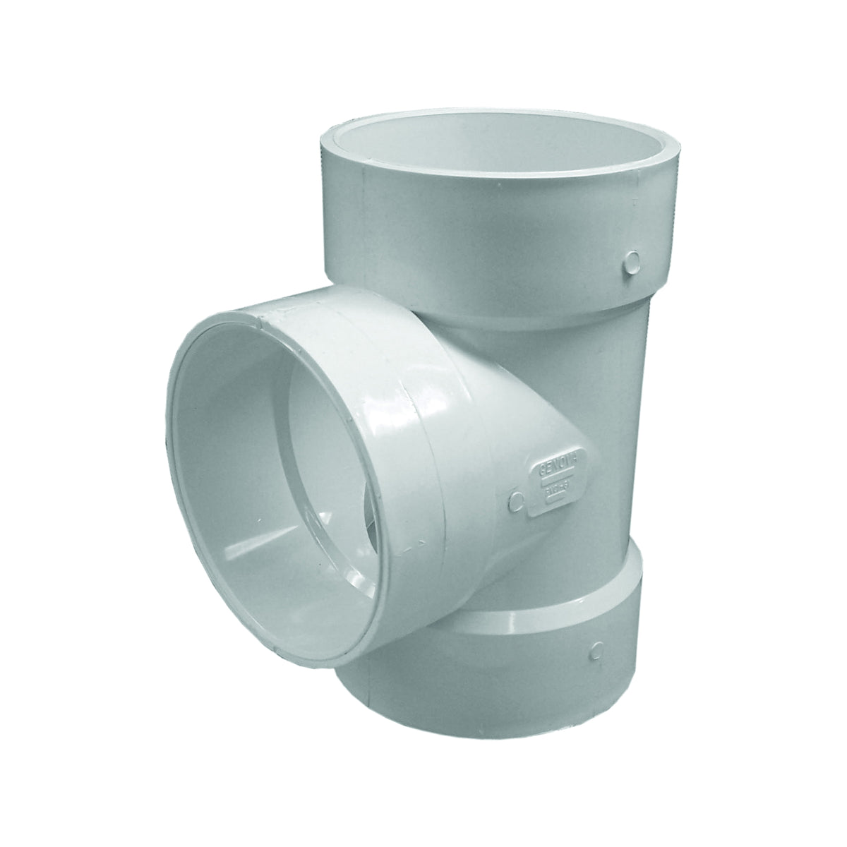 GENOVA 700 Series 71430 Pipe Tee, 3 in, Hub, PVC, SCH 40 Schedule