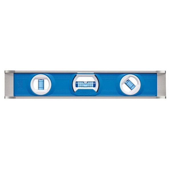 Empire True Blue Series em75.10 Torpedo Beam Level, 10 in L, 3-Vial, Magnetic, Aluminum