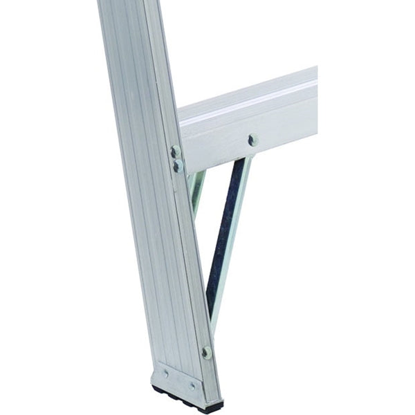 Louisville AS3002 Step Ladder, 2 ft H, Type IA Duty Rating, Aluminum, 300 lb