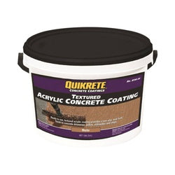 Quikrete 8730-36 Floor Coating, Textured, Mocha, 1 gal, Bottle