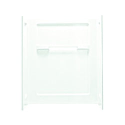 Sterling Advantage 62034100-0 Shower Wall Set, 48 in L, 34 in W, 55-1/4 in H, Vikrell, Swirl Gloss, White