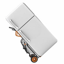 Load image into Gallery viewer, WORX WG050 Yard Cart, 300 lb, Metal Deck, 2-Wheel, 10 in Wheel, Flat-Free Wheel, Comfort-Grip Handle
