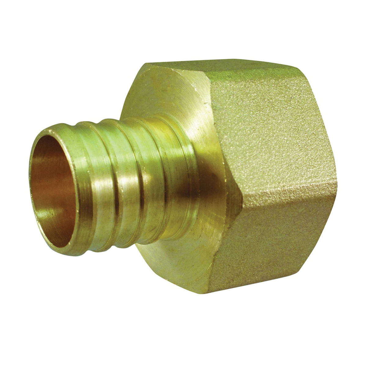 Apollo Valves APXFA11 Pipe Adapter, 1 in, PEX x FPT, Brass, 200 psi Pressure