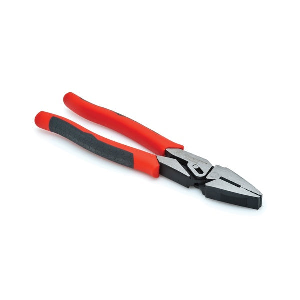Crescent Pivot Pro Series CCA20509 Lineman's Plier, 9 in OAL, 1.3 in Jaw Opening, Red Handle, Dual Grip Handle