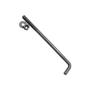 ProFIT AG5812 Anchor Bolt, 12 in L, Steel, Galvanized