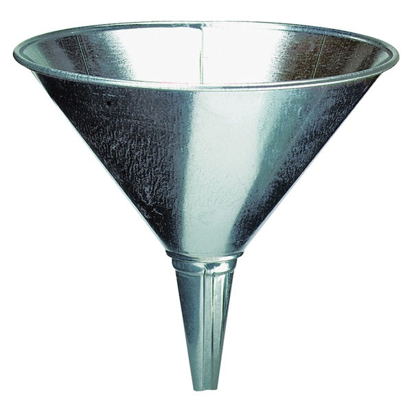 Amflo 75-003 Funnel, 2 qt Capacity, Steel, 8 in H