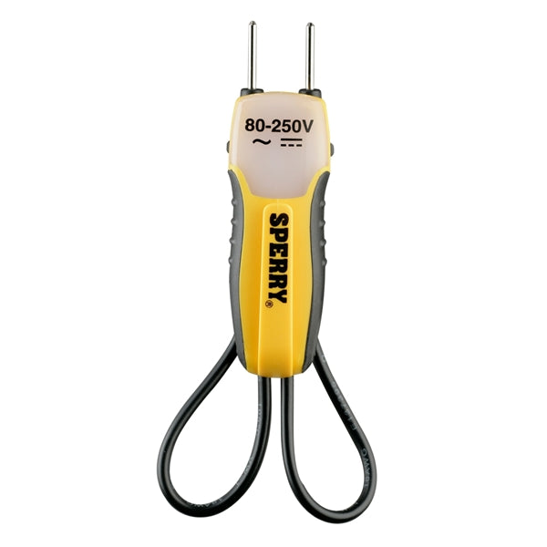GB ET6102 Tester with Pocket Clip, 80 to 250 VAC/VDC, Neondicator Display, Functions: Voltage