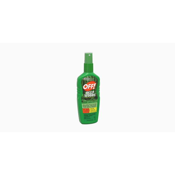 OFF! Deep Woods 21845 Insect Repellent VII, 6 fl-oz, Liquid, Clear, Pleasant