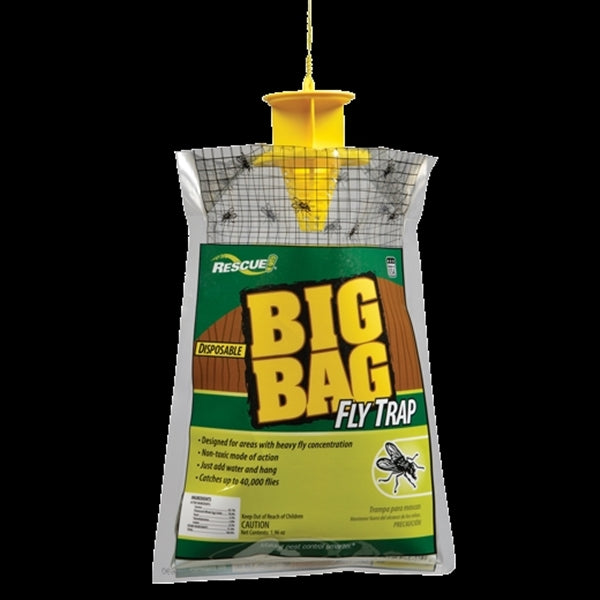 RESCUE Big Bag BFTD-DB12 Fly Trap, Solid, Musty
