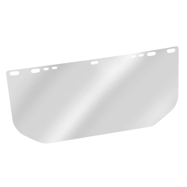 SAFETY WORKS 10107913 Adjustable Replacement Headgear Faceshield, Polycarbonate, Clear