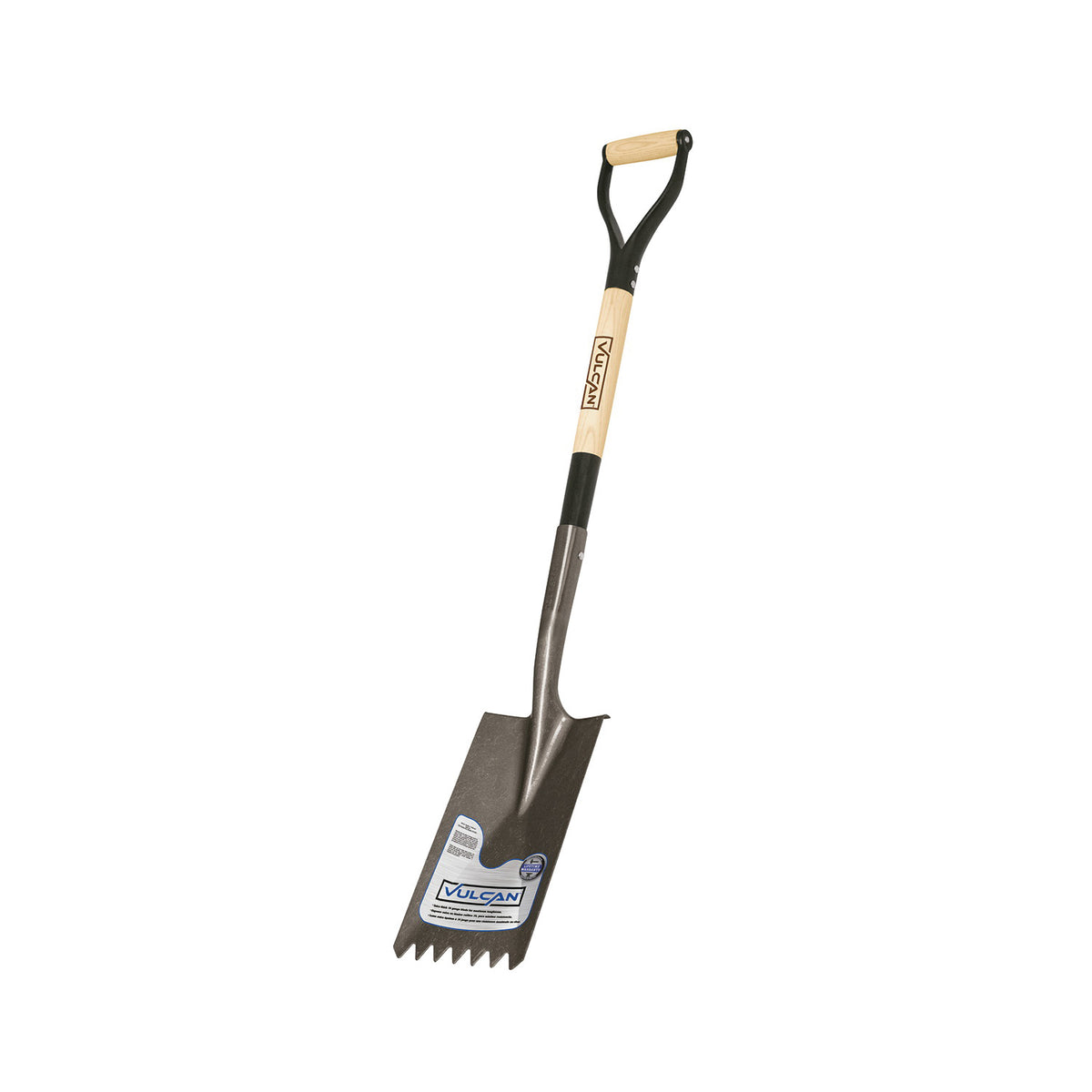 Vulcan 34547 Roof Ripper Shovel, D-Shaped Handle, Wood Handle