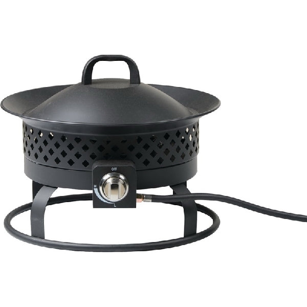 Seasonal Trends 50170/67805A Patio Fire Pit, 18-1/2 in OAW, Steel