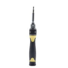 Load image into Gallery viewer, GENERAL 70210 Ratcheting Screwdriver, Dual, Multi-Bit Drive, 6-3/4 in OAL
