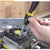 GENERAL 70210 Ratcheting Screwdriver, Dual, Multi-Bit Drive, 6-3/4 in OAL