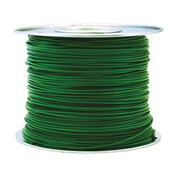 CCI 56422023 Primary Wire, 16 AWG Wire, 1-Conductor, 60 VDC, Copper Conductor, Green Sheath, 100 ft L