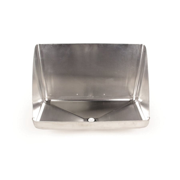 CAMCO 11430 Water Heater Drain Pan, Aluminum, For: 20-1/2 in W x 13 in D Gas or Electric Tankless Water Heaters