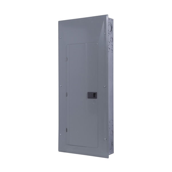 Cutler-Hammer BR BR4040L200G Load Center, 200 A, 40 -Space, 40 -Circuit, Main Lug, NEMA 1 Enclosure, Light Gray