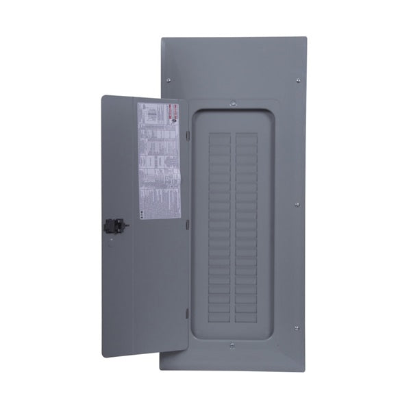 Cutler-Hammer BR BR4040L200G Load Center, 200 A, 40 -Space, 40 -Circuit, Main Lug, NEMA 1 Enclosure, Light Gray