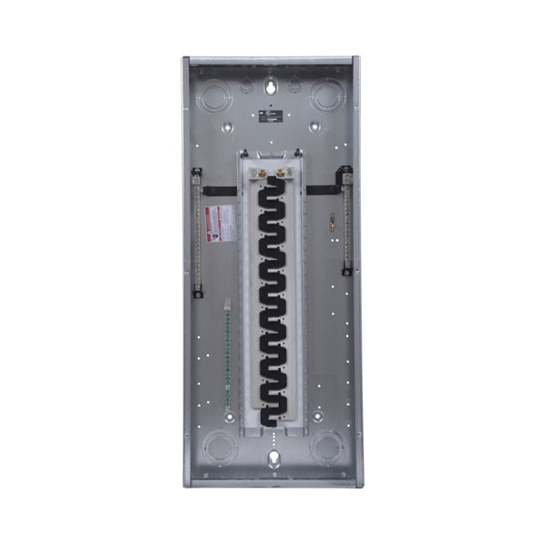 Cutler-Hammer BR BR4040L200G Load Center, 200 A, 40 -Space, 40 -Circuit, Main Lug, NEMA 1 Enclosure, Light Gray