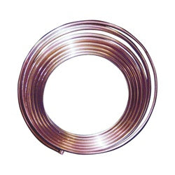 Streamline 440 Series DY06050 Copper Tubing, 1/4 in, 50 ft L, Soft, Coil