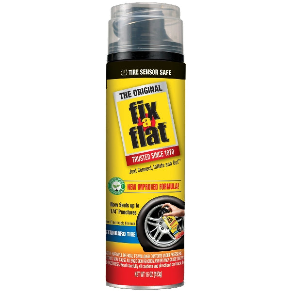Fix-A-Flat S60420 Tire Repair Inflator, 16 oz Can, Characteristic