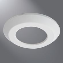 Halo SLD405930WHR Surface Downlight, 0.1 A, 120 V, 12 W, LED Lamp, 670 Lumens, 3000 K Color Temp, Aluminum Fixture