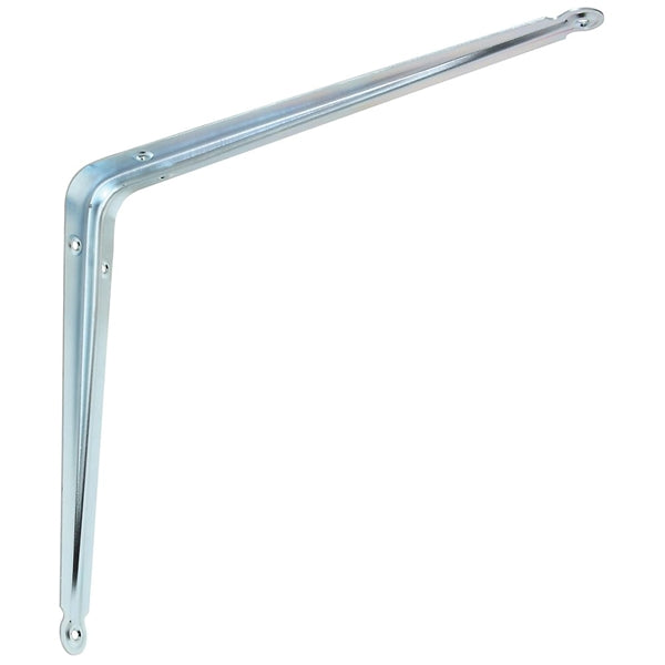 National Hardware 110BC N224-493 Shelf Bracket, 35 lb, 12 in L, 1-15/16 in H, Steel, Zinc