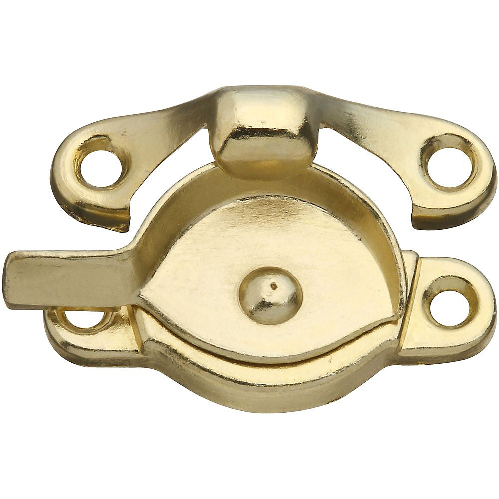 National Hardware V600 Series N148-684 Sash Lock, Zinc, Brass