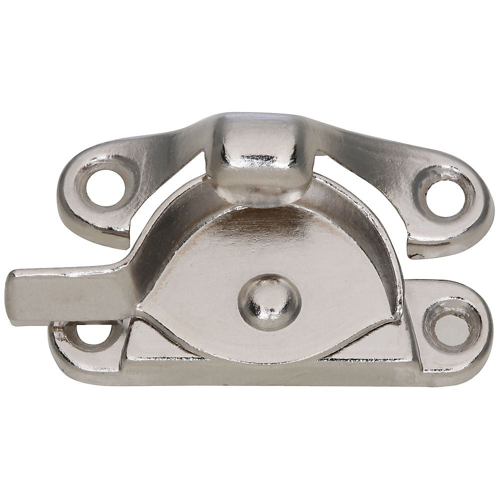 National Hardware V600 Series N148-767 Sash Lock, Zinc, Nickel