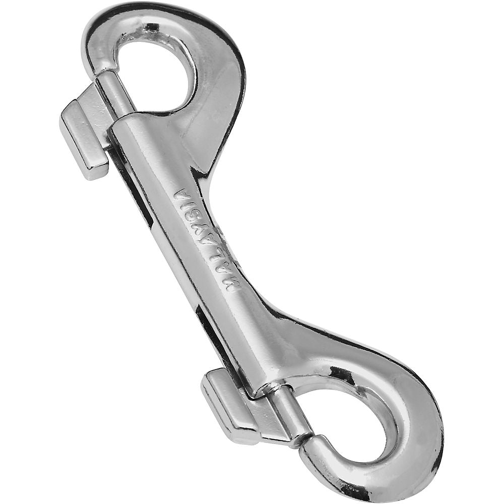 National Hardware 3032BC Series N222-687 Bolt Snap, 100 lb Working Load, Zinc, Nickel Chrome